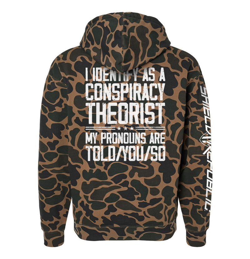 Load image into Gallery viewer, I Identify As A Conspiracy Theorist
