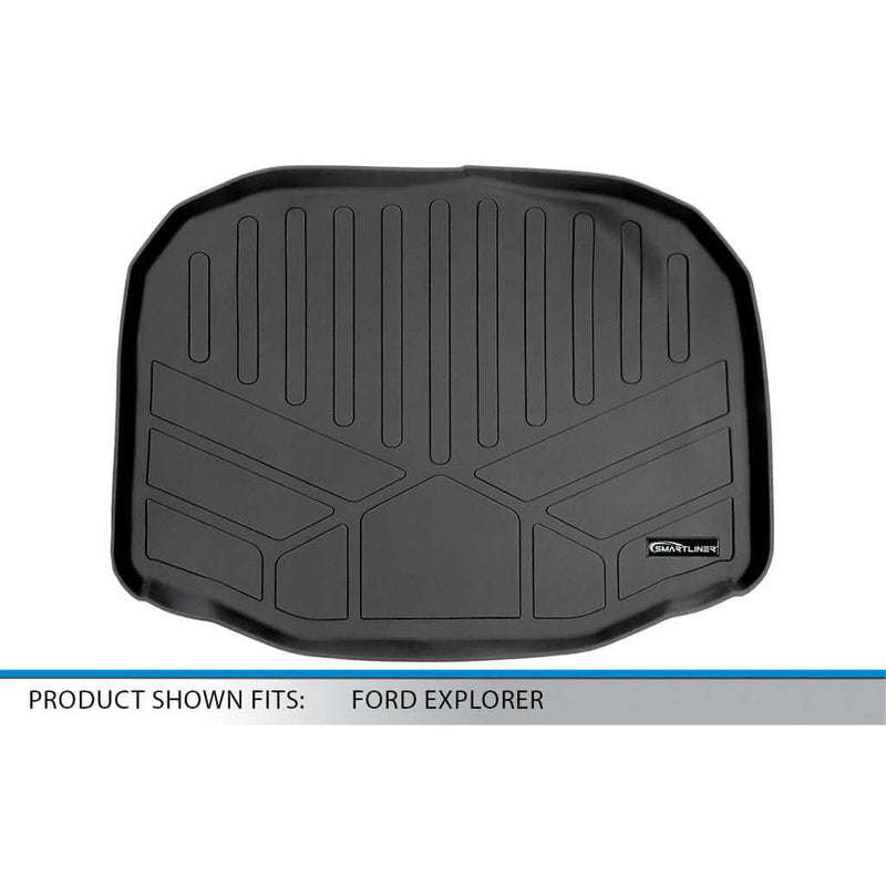 Load image into Gallery viewer, SMARTLINER Custom Fit Floor Liners For 2017-2019 Ford Explorer (without 2nd Row Center Console)
