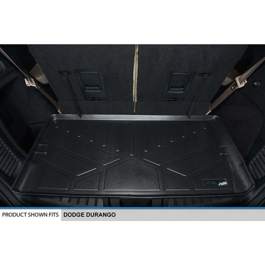 Smart Trim™ Custom Fit Floor Liners For 2013-16 Durango with 1st Row Dual Floor Hooks & 2nd Row Bench Seat