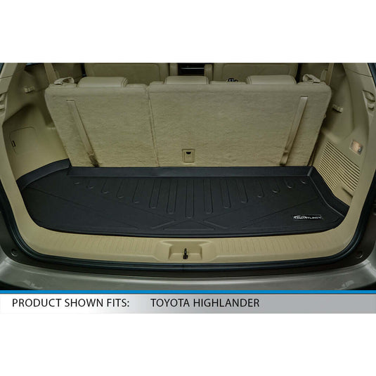 SMARTLINER Custom Fit Floor Liners For 2014-2019 Toyota Highlander Hybrid (with 2nd Row Bench Seat)