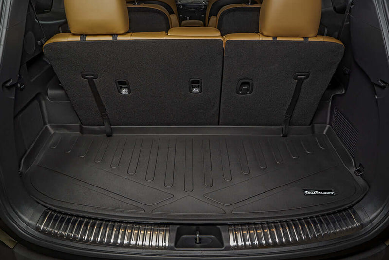 Load image into Gallery viewer, SMARTLINER AUTO™ Custom Fit Floor Liners For 2020-2025 Kia Telluride with 2nd Row Bucket Seat No Center Console with in between Coverage
