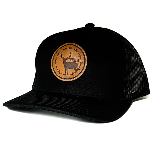 All Black Barbed Wire Buck