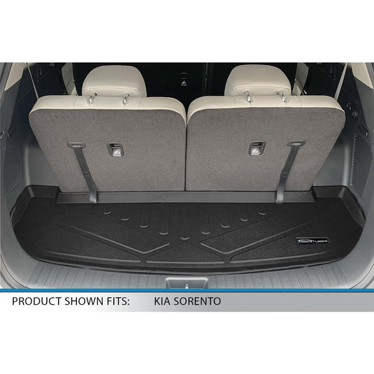 SMARTLINER Custom Fit Floor Liners For 2021-2025 Kia Sorento (with 2nd Row Bench Seat)