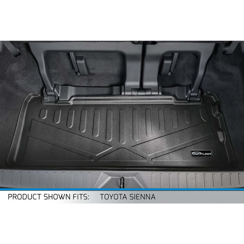 Load image into Gallery viewer, SMARTLINER Custom Fit Floor Liners For 2021-2025 Toyota Sienna with 2nd Row Bucket Seats no Spare Tire
