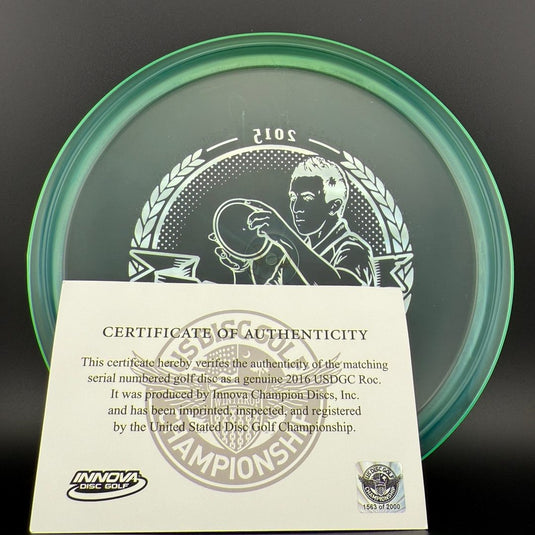 Champion Roc - 2015 USDGC Paul McBeth *Gibson Stash*