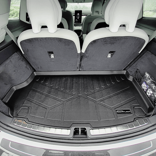 SMARTLINER Custom Fit Black For 2025-2026 Volvo EX90 Electric. Fits 7 Passenger Model
