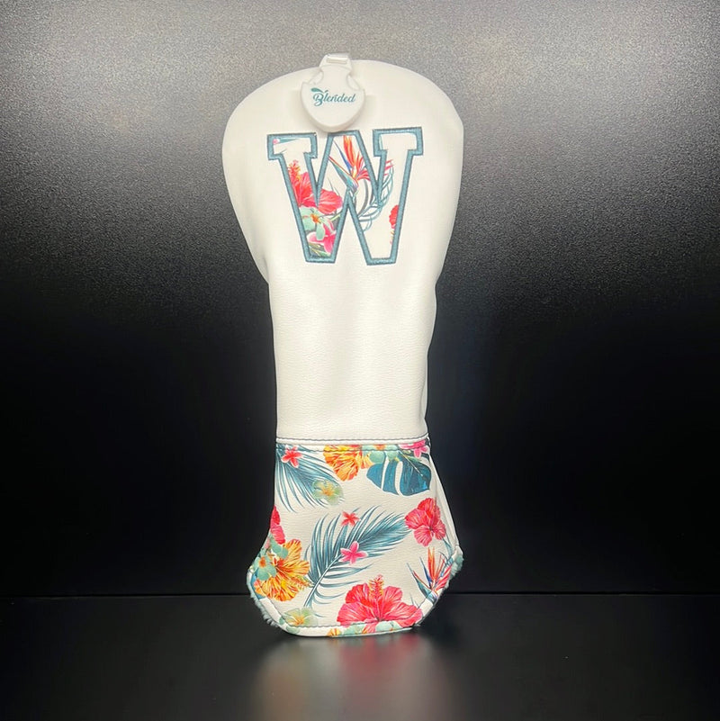 Load image into Gallery viewer, Tropical Floral Print Headcover

