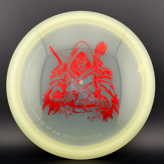 Classic Glow Champion Fairway Disc - Dark Rebel