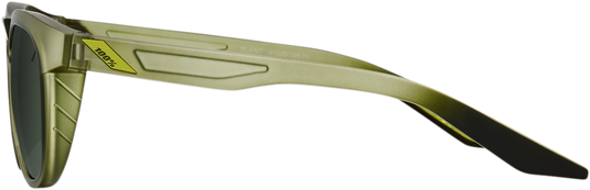 100% Slent Sunglasses - Olive - Gray Green 61035-296-74