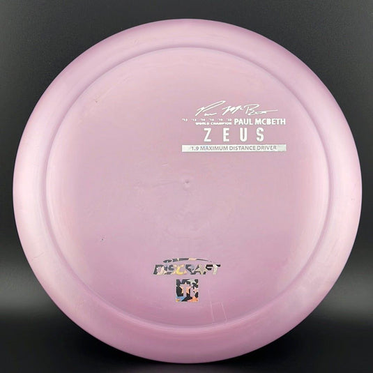 Titanium Zeus - First Run - Paul McBeth Limited Edition