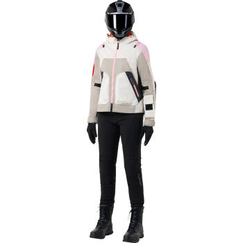 ALPINESTARS Stella Molly Air Jacket - Sand/Pink/Almond - Small 3310625-8029-S