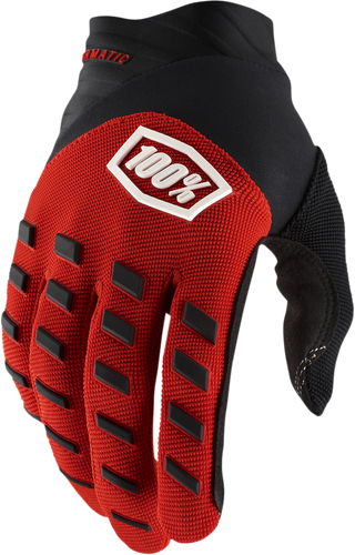100% Youth Airmatic Gloves - Red/Black - XL 10001-00011