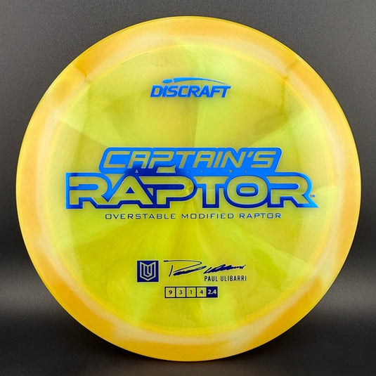Special Z Blend Captain's Raptor - Paul Ulibarri 2025 Signature Series