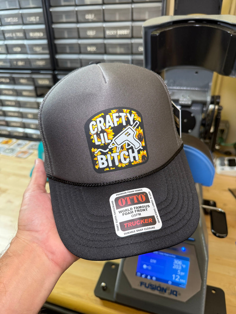 Load image into Gallery viewer, Crafty Lil B Trucker Hat
