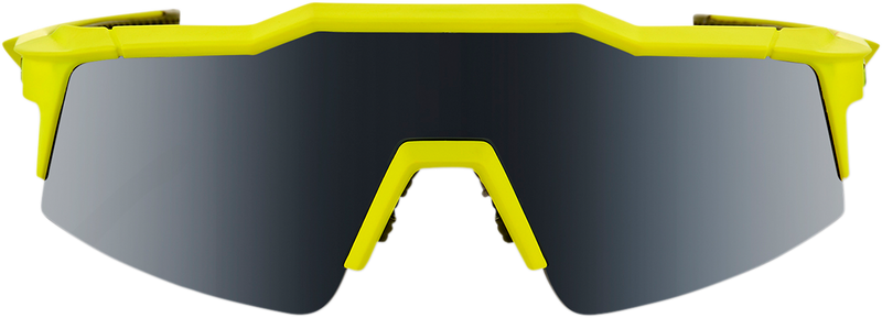 Load image into Gallery viewer, 100% Speedcraft SL Sunglasses - Soft Tact Banana - Black Mirror 61002-265-01
