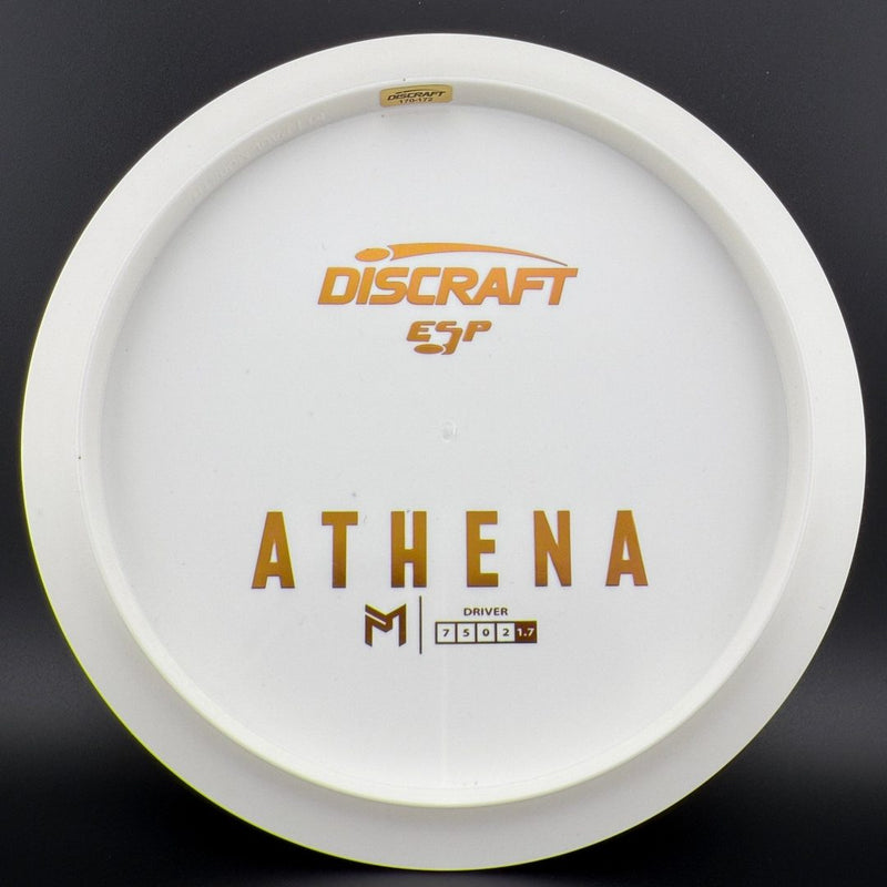 Load image into Gallery viewer, White ESP Athena - Bottom Stamp - Dyer’s Delight
