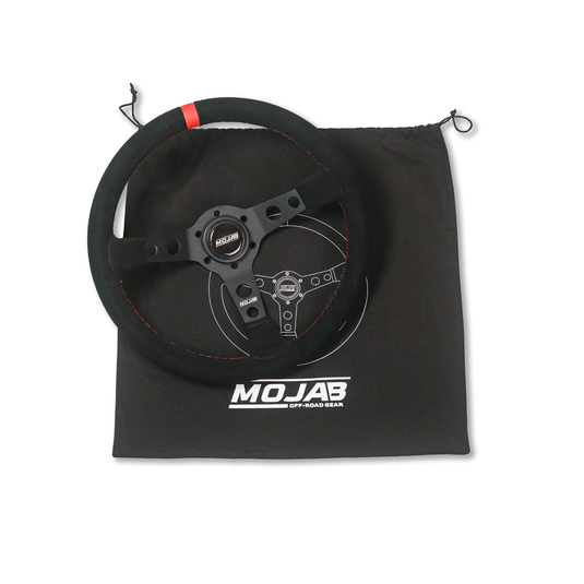 13.5''  MOJAB Deep Dish Steering Wheel Leather or Suede