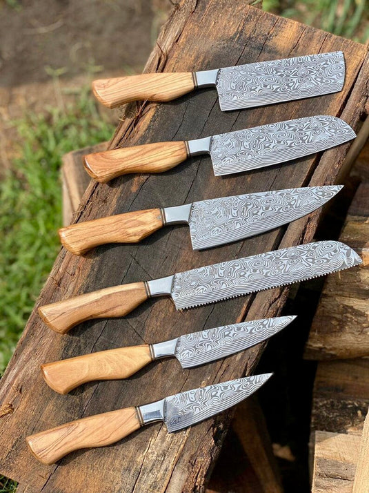 Sharp Kitchen Knife Set – 13