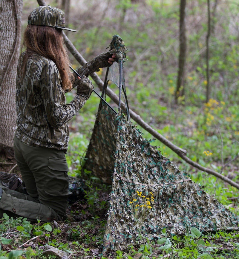 Load image into Gallery viewer, Hunting Blind - Mossy Oak Greenleaf 3D Leafy
