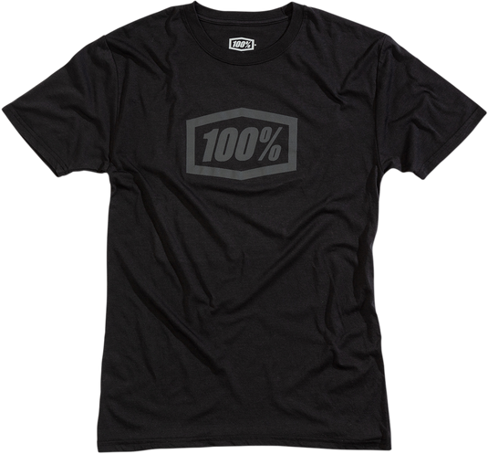 100% Tech Icon T-Shirt - Black/Gray - Large 20009-00002