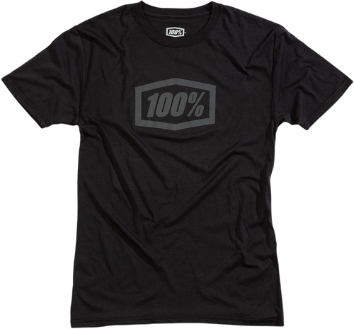 100% Tech Icon T-Shirt - Black/Gray - Medium 20009-00001