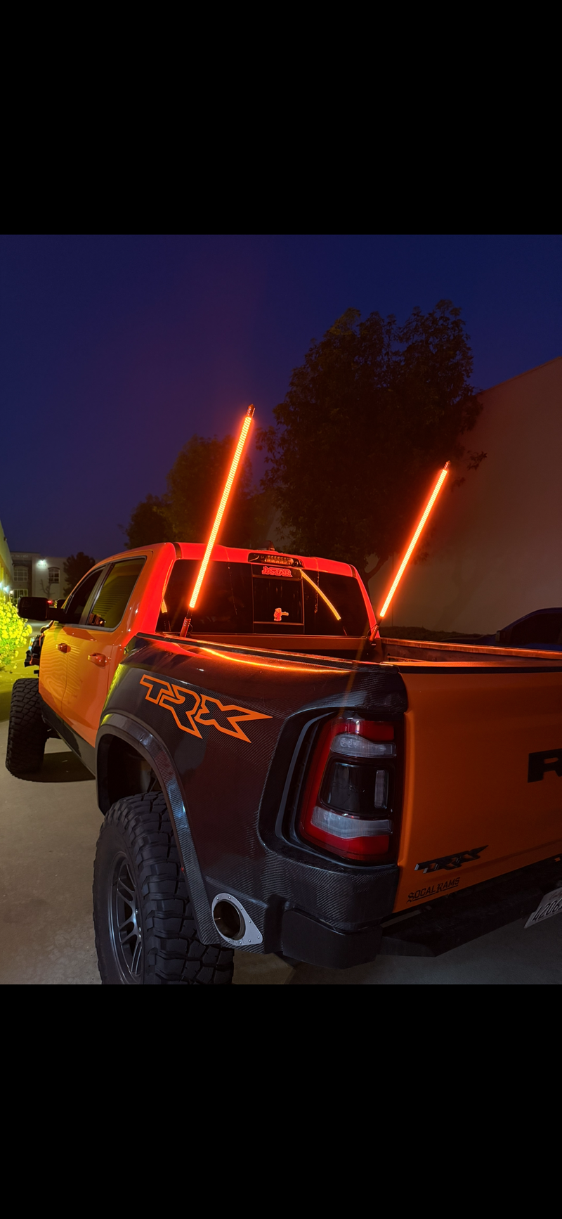 Load image into Gallery viewer, Game Changer LED Whip Set - Striking Orange
