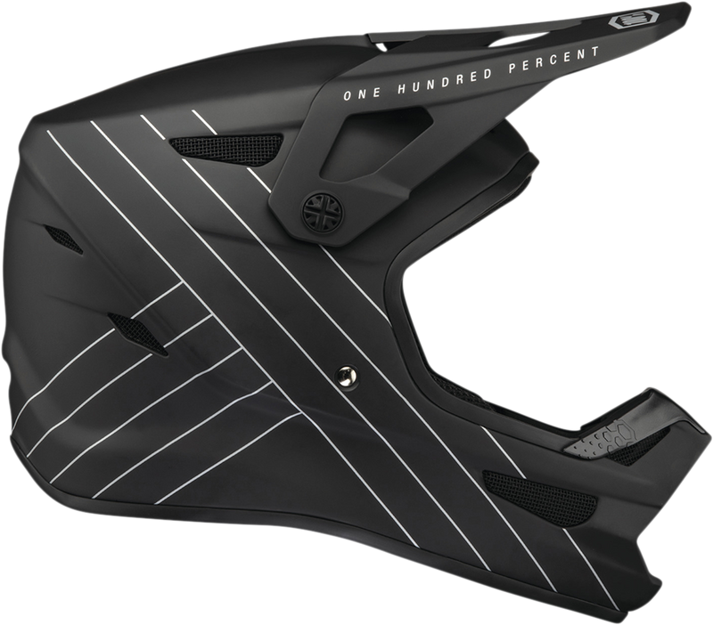 Load image into Gallery viewer, 100% Youth Status Helmet - Black - Small 80011-00001
