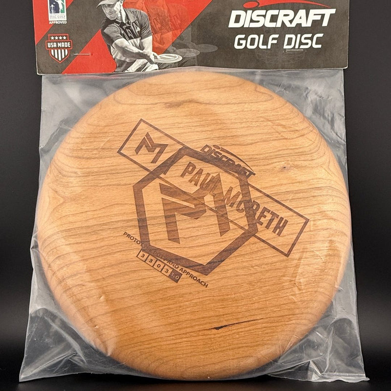 Load image into Gallery viewer, Prototype Wooden Luna &amp; Mini - McBeth X-Out - Cherry #99/100
