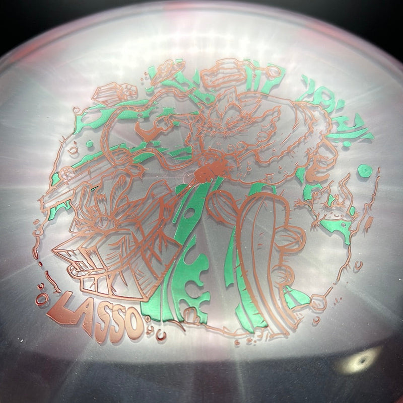 Load image into Gallery viewer, Eternal Lasso - Christmas Stamp by Jef Wind
