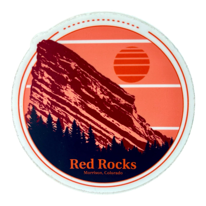 Load image into Gallery viewer, Red Rocks Sticker
