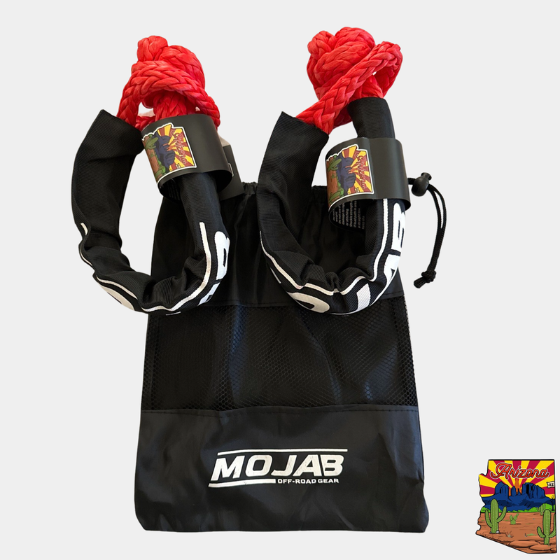 Load image into Gallery viewer, Soft Shackle 1/2&#39;&#39; x 22&#39;&#39; with sleeve and bag (Set of 2 Shackles) (Lifetime Warranty)
