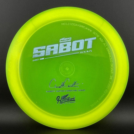 Recon Sabot - First Run - Garrett Gurthie Signature Edition