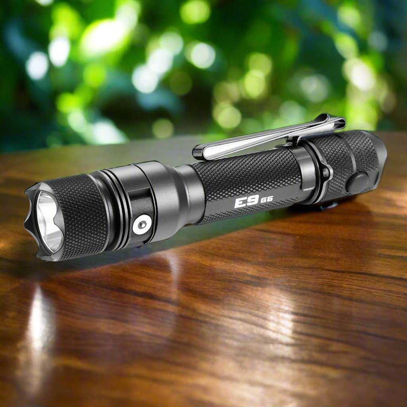Load image into Gallery viewer, E9 GEN5 Long Throw- 3,000 Lumen Tactical EDC Flashlight
