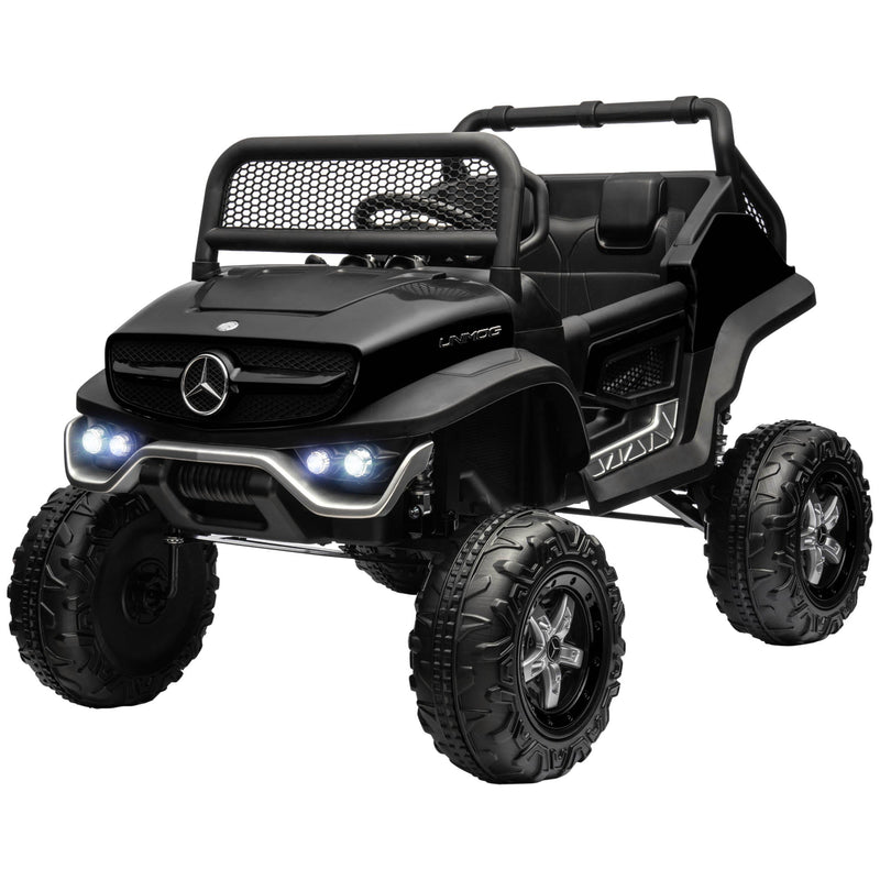 Load image into Gallery viewer, Mercedes-Benz Unimog 12V Kids Ride on Truck with Remote Control - Officially Licensed
