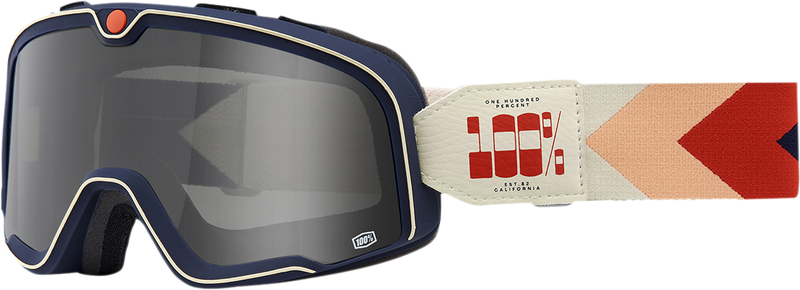 Load image into Gallery viewer, 100% Barstow Goggles - Teluride - Smoke 50000-00007
