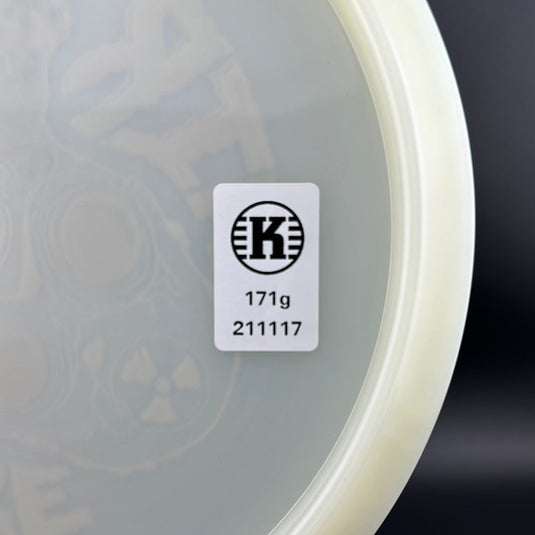K1 Glow Kaxe - 2021 Run - RADioactive Man Stamp