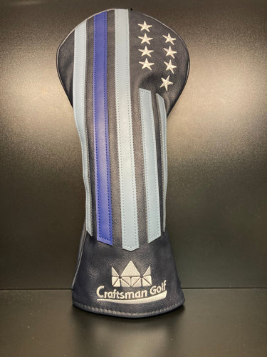 Thin Blue Line USA Flag Headcover