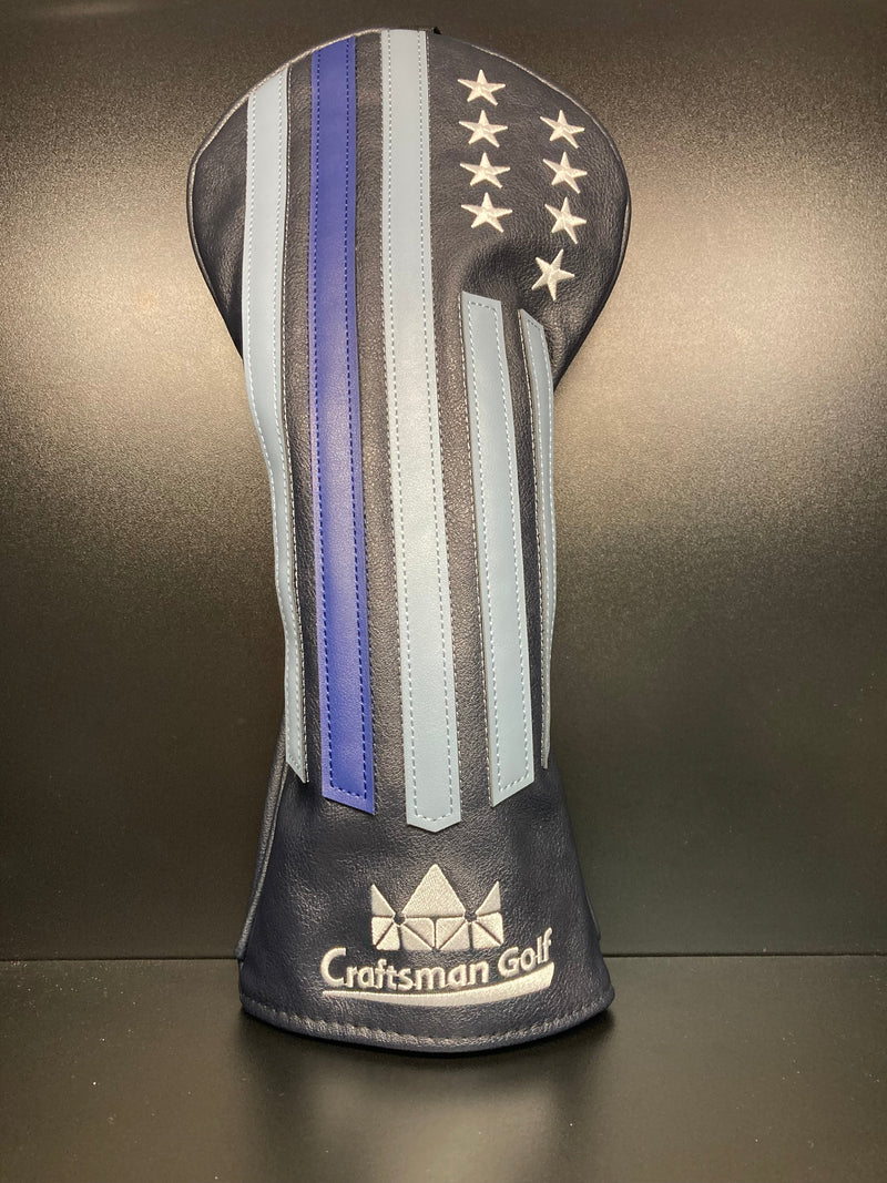 Load image into Gallery viewer, Thin Blue Line USA Flag Headcover
