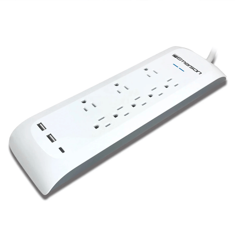 Load image into Gallery viewer, Emerson 11-in-1 Multi-Outlet Surge Protector Charging System
