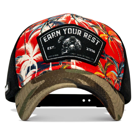 Earn Your Rest Patch Original Ripstop Snapback Hat
