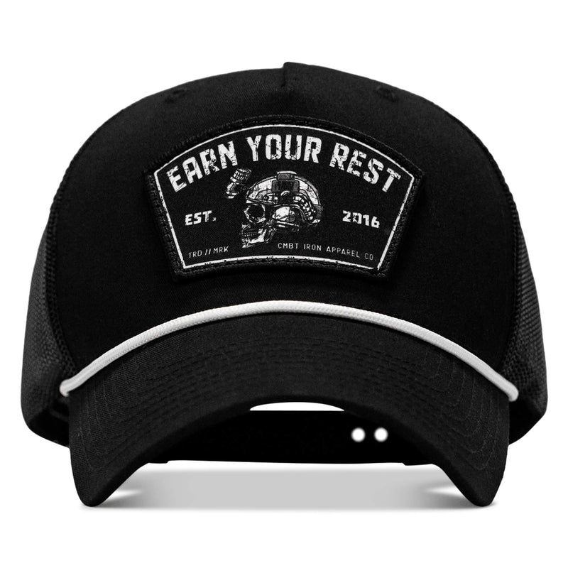 Load image into Gallery viewer, Earn Your Rest Pach Rope Snapback Hat
