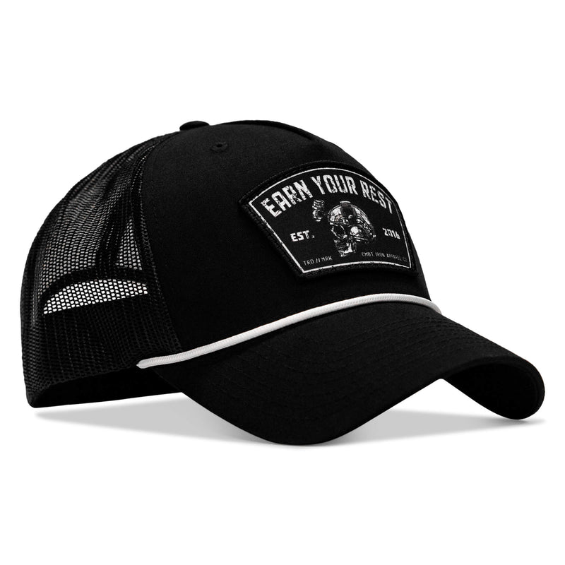 Load image into Gallery viewer, Earn Your Rest Pach Rope Snapback Hat
