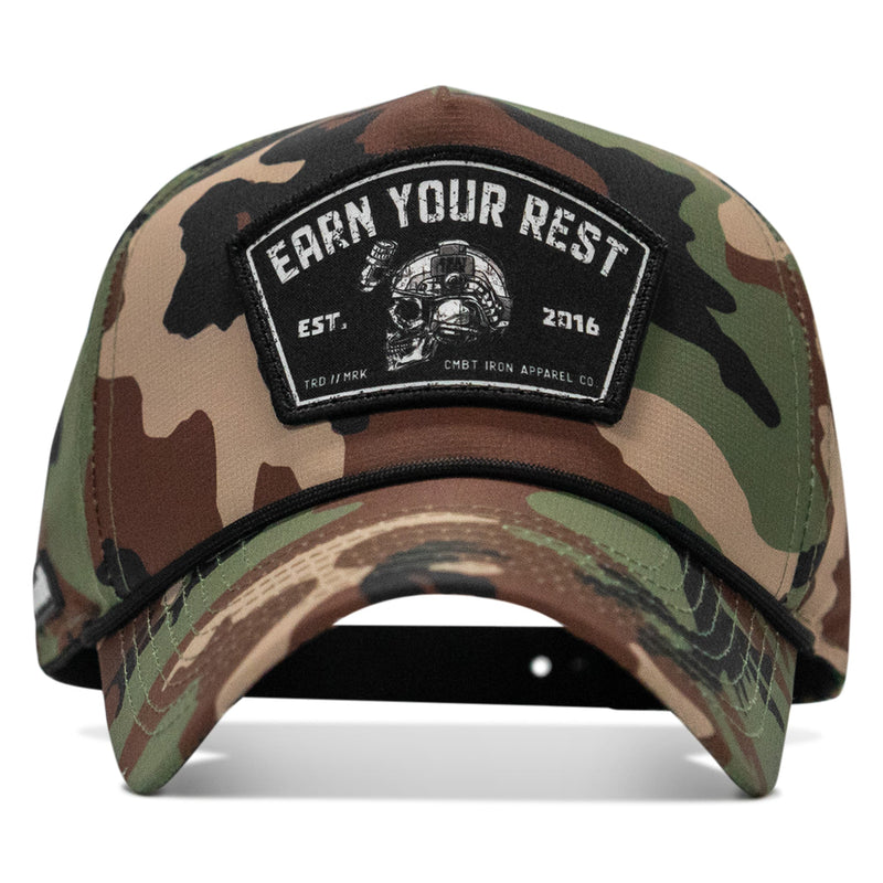Load image into Gallery viewer, Earn Your Rest Patch Weekender Snapback
