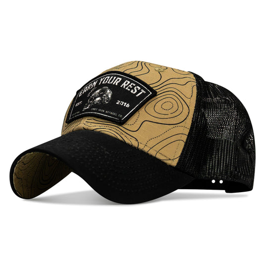 Earn Your Rest Patch Original Ripstop Snapback Hat