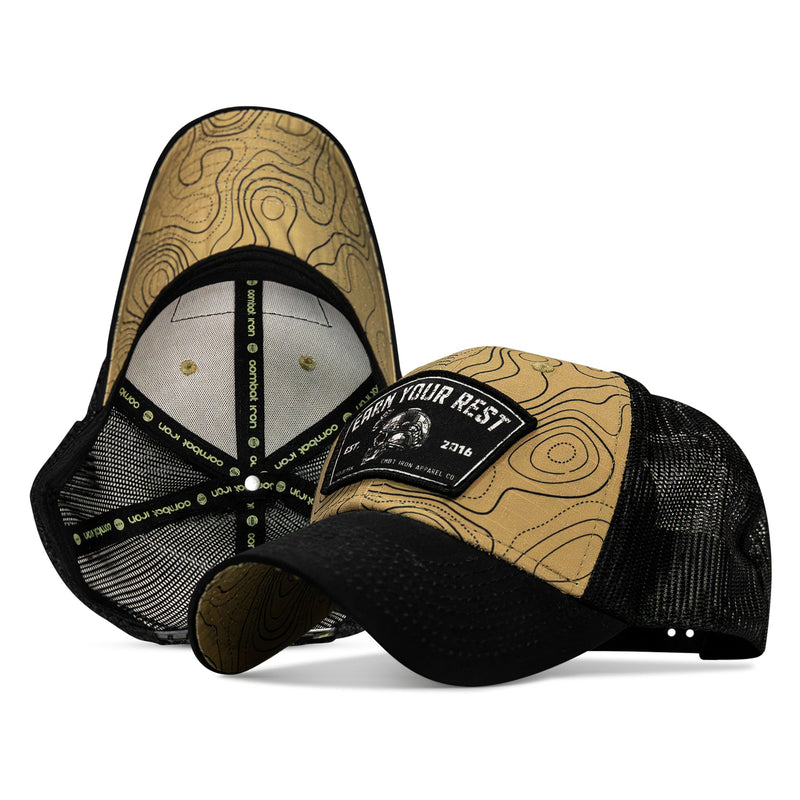 Load image into Gallery viewer, Earn Your Rest Patch Original Ripstop Snapback Hat
