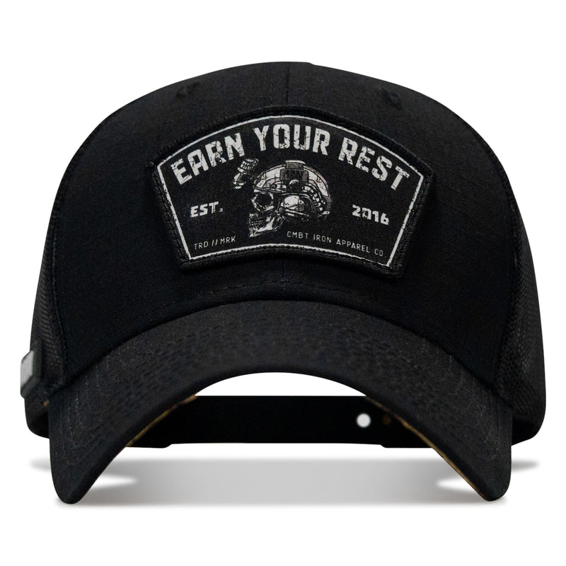 Load image into Gallery viewer, Earn Your Rest Patch Original Ripstop Snapback Hat
