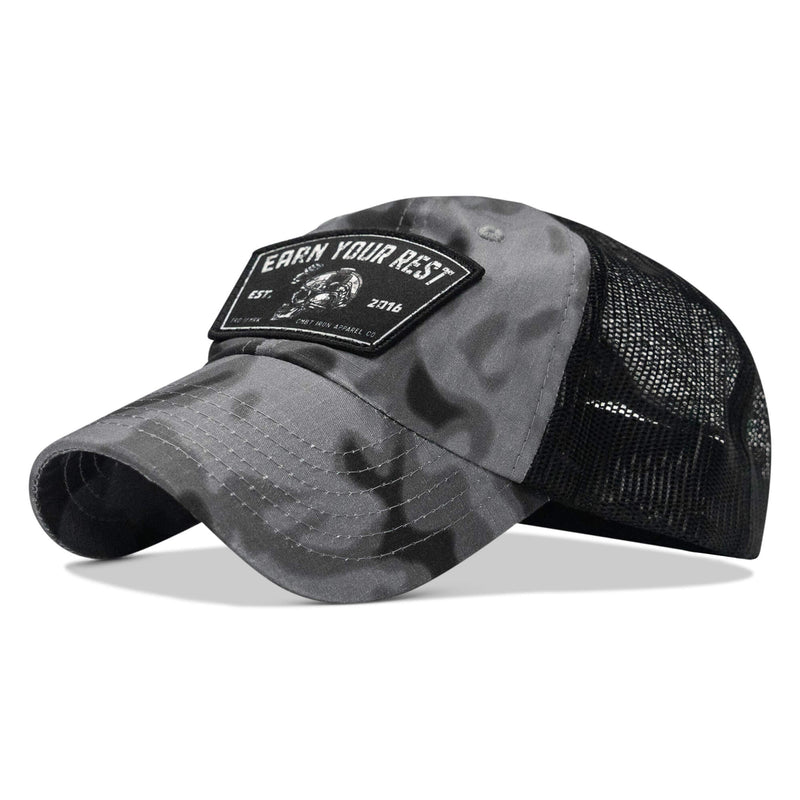 Load image into Gallery viewer, Earn Your Rest Patch Tactical Ripstop Mesh Snapback Hat
