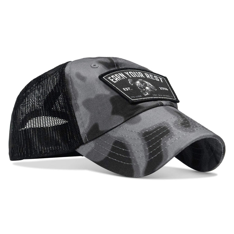 Load image into Gallery viewer, Earn Your Rest Patch Tactical Ripstop Mesh Snapback Hat
