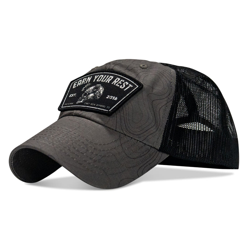 Load image into Gallery viewer, Earn Your Rest Patch Tactical Ripstop Mesh Snapback Hat
