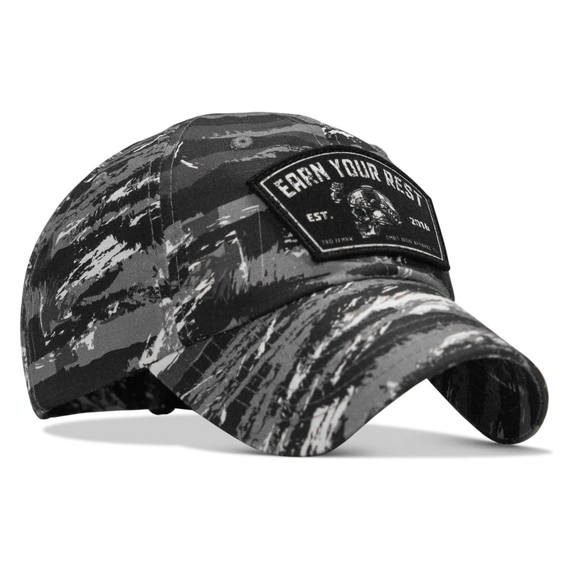 Load image into Gallery viewer, Earn Your Rest Patch Tactical Ripstop Mesh Snapback Hat
